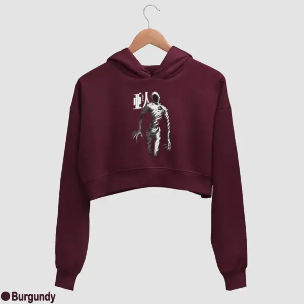 Ajin Demi-Human Women's Crop Hoodie