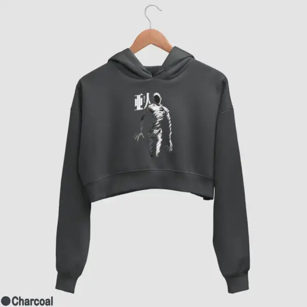 Ajin Demi-Human Women's Crop Hoodie - Image 6