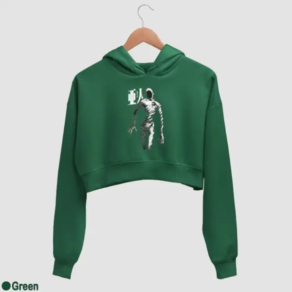 Ajin Demi-Human Women's Crop Hoodie - Image 7