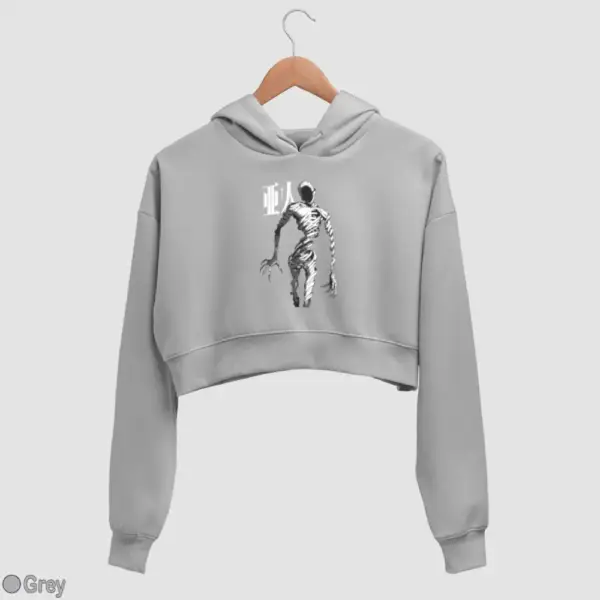 Ajin Demi-Human Women's Crop Hoodie - Image 8