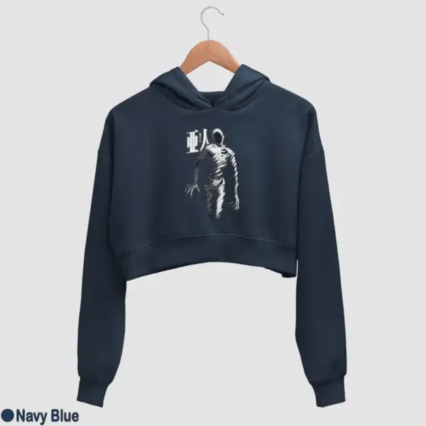 Ajin Demi-Human Women's Crop Hoodie - Image 11