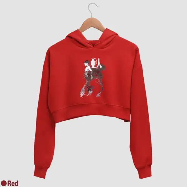 Ajin Demi-Human Women's Crop Hoodie - Image 17