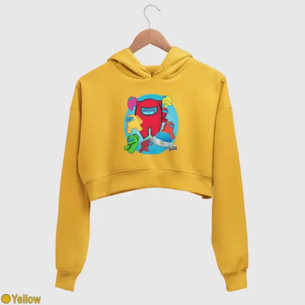 Among Us Women's Crop Hoodie