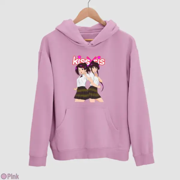 Kiss X Sis Twins Men's Hoodie