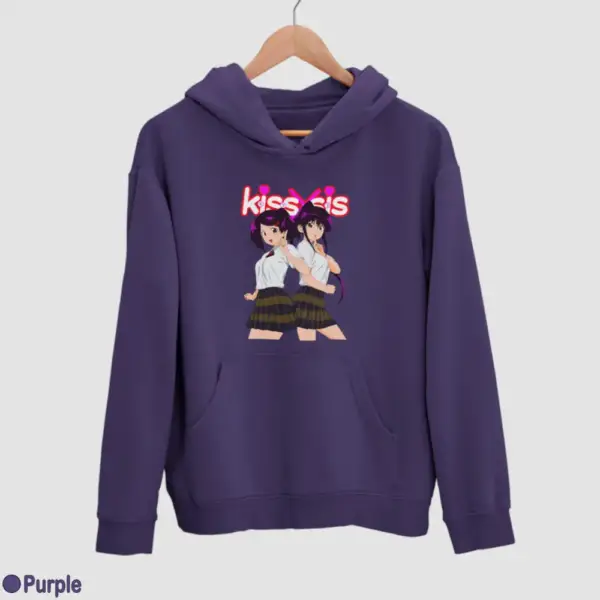 Kiss X Sis Twins Men's Hoodie - Image 15
