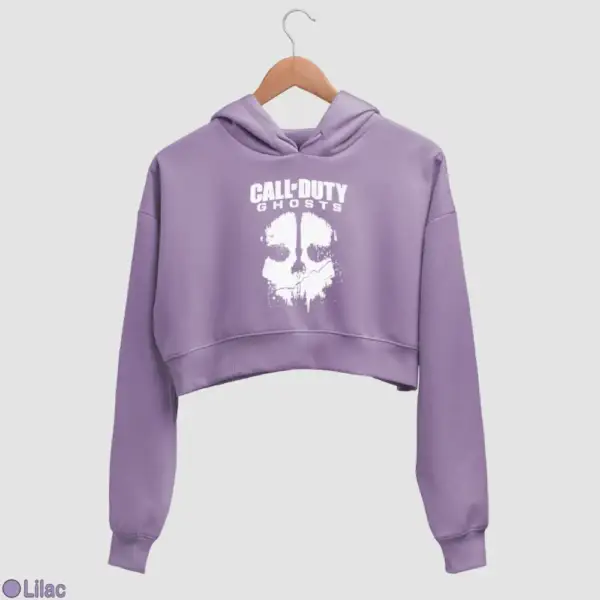 Call of Duty Ghosts Women's Crop Hoodie - Image 11