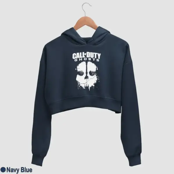 Call of Duty Ghosts Women's Crop Hoodie - Image 12