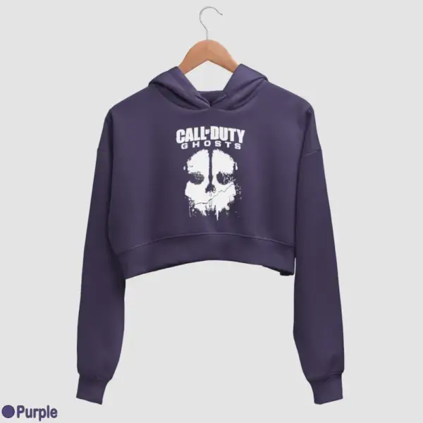 Call of Duty Ghosts Women's Crop Hoodie - Image 15