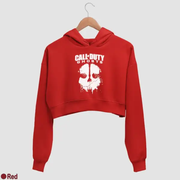 Call of Duty Ghosts Women's Crop Hoodie - Image 16