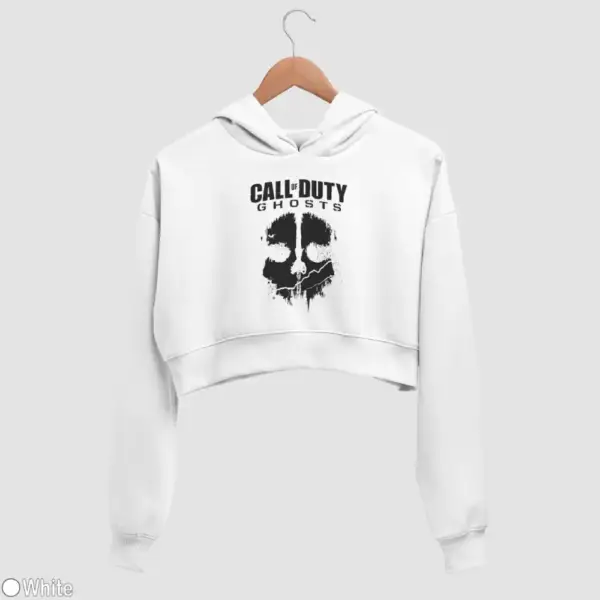 Call of Duty Ghosts Women's Crop Hoodie - Image 18