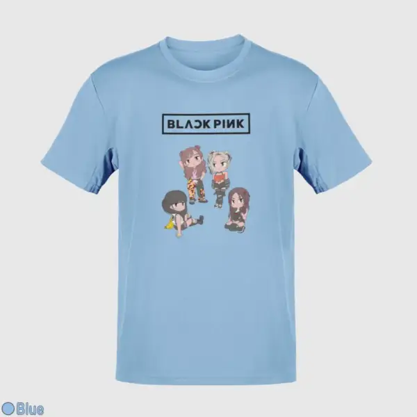 Chibi Blackpink Men's T-Shirt - Image 2
