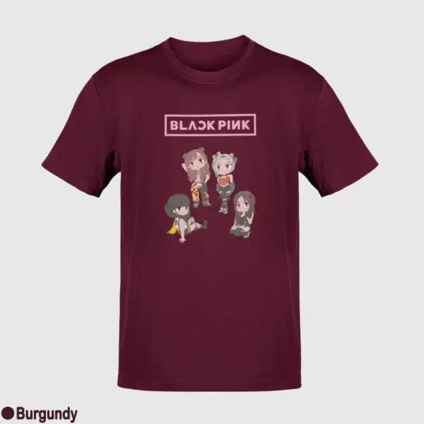 Chibi Blackpink Men's T-Shirt - Image 4