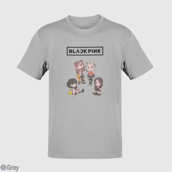 Chibi Blackpink Men's T-Shirt - Image 8