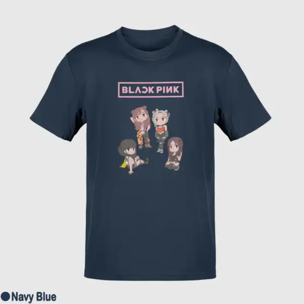 Chibi Blackpink Men's T-Shirt - Image 11