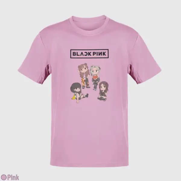 Chibi Blackpink Men's T-Shirt - Image 13