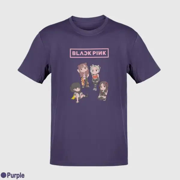 Chibi Blackpink Men's T-Shirt - Image 15
