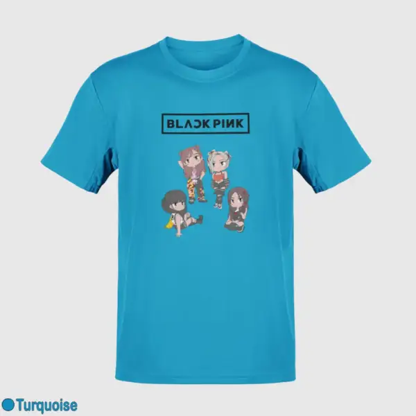 Chibi Blackpink Men's T-Shirt - Image 17