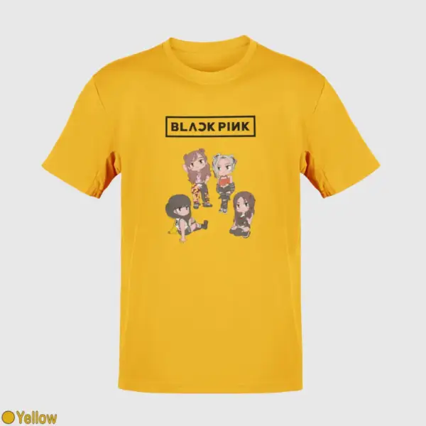Chibi Blackpink Men's T-Shirt - Image 19