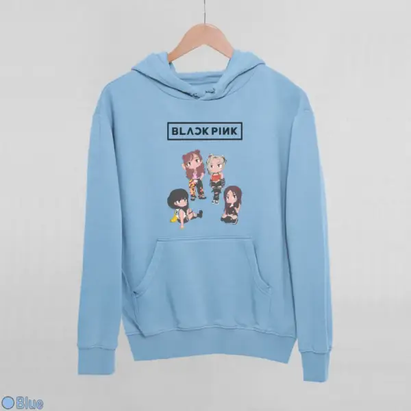 Chibi Blackpink Women's Hoodie - Image 3