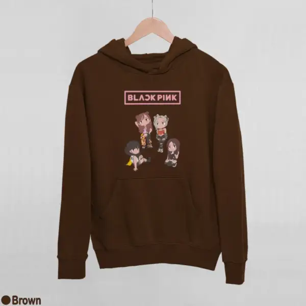 Chibi Blackpink Women's Hoodie - Image 4
