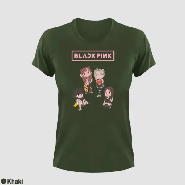 Chibi Blackpink Women's T-Shirt - Image 8
