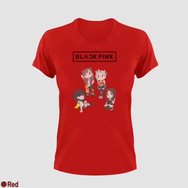 Chibi Blackpink Women's T-Shirt - Image 12