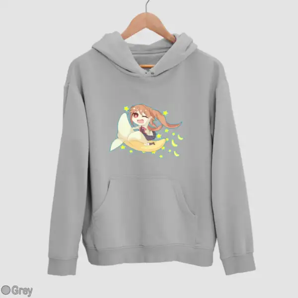 Chibi Yoshiko Hanabatake Men's Hoodie - Image 9