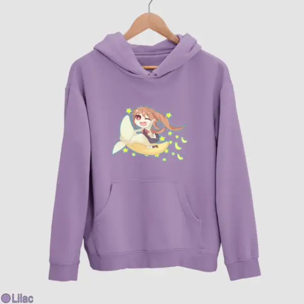 Chibi Yoshiko Hanabatake Men's Hoodie - Image 11