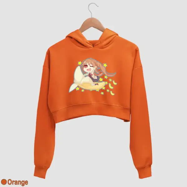 Chibi Yoshiko Hanabatake Women's Crop Hoodie - Image 12