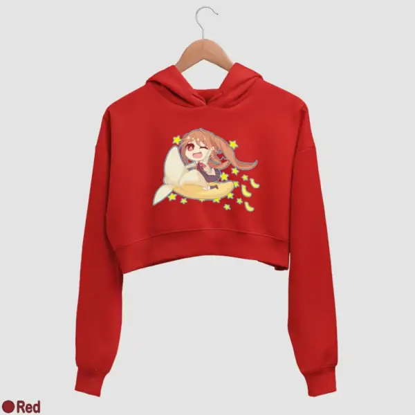 Chibi Yoshiko Hanabatake Women's Crop Hoodie - Image 16