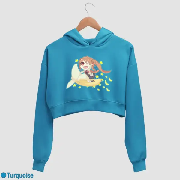 Chibi Yoshiko Hanabatake Women's Crop Hoodie - Image 17