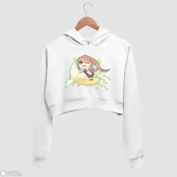 Chibi Yoshiko Hanabatake Women's Crop Hoodie - Image 18
