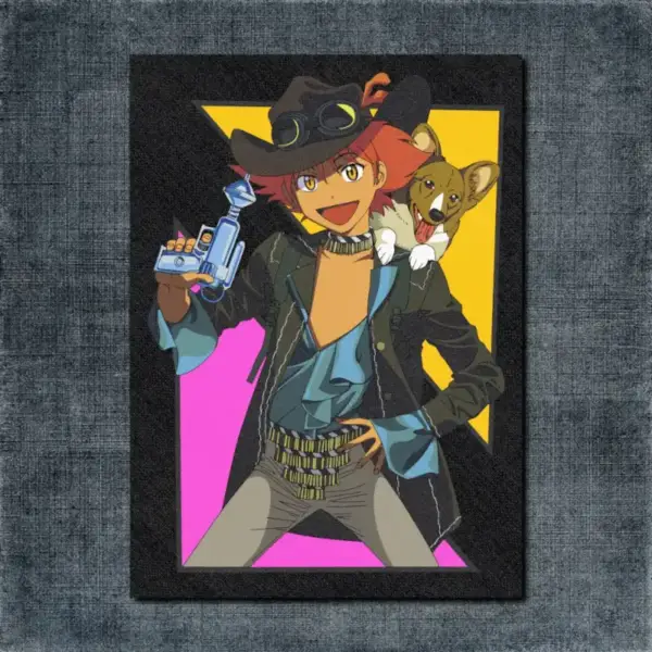 Edward and Ein Back Patch