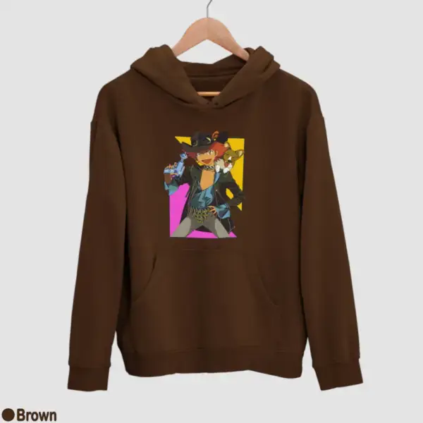 Edward and Ein Men's Hoodie - Image 4