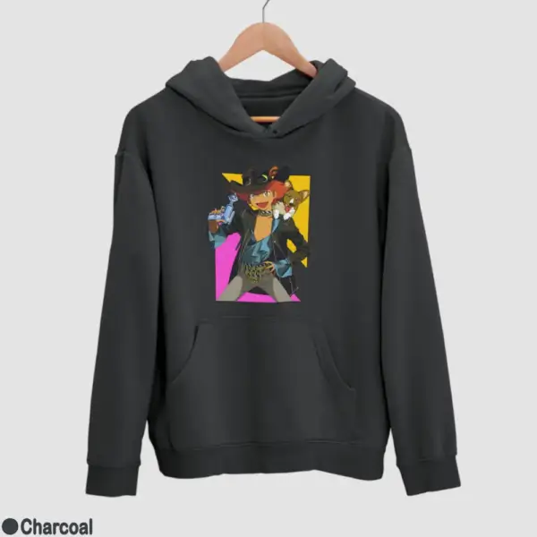 Edward and Ein Men's Hoodie - Image 6