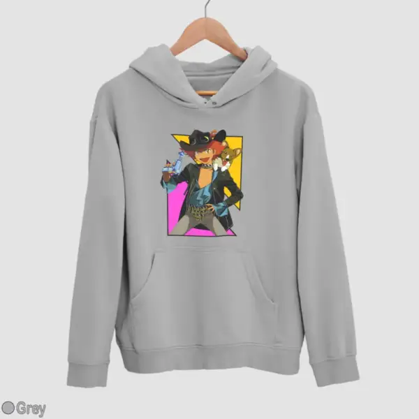 Edward and Ein Men's Hoodie - Image 8