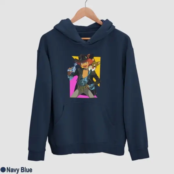 Edward and Ein Men's Hoodie - Image 11
