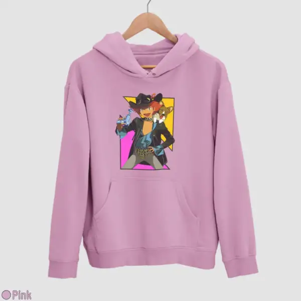 Edward and Ein Men's Hoodie - Image 13