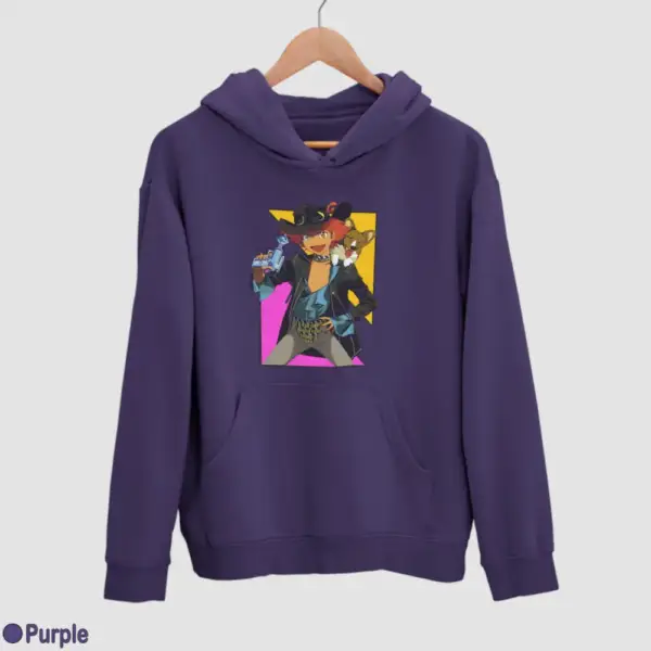 Edward and Ein Men's Hoodie - Image 15