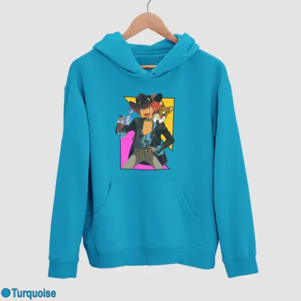 Edward and Ein Men's Hoodie - Image 17