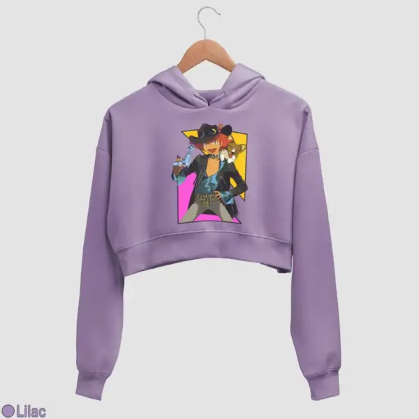 Edward and Ein Women's Crop Hoodie - Image 10