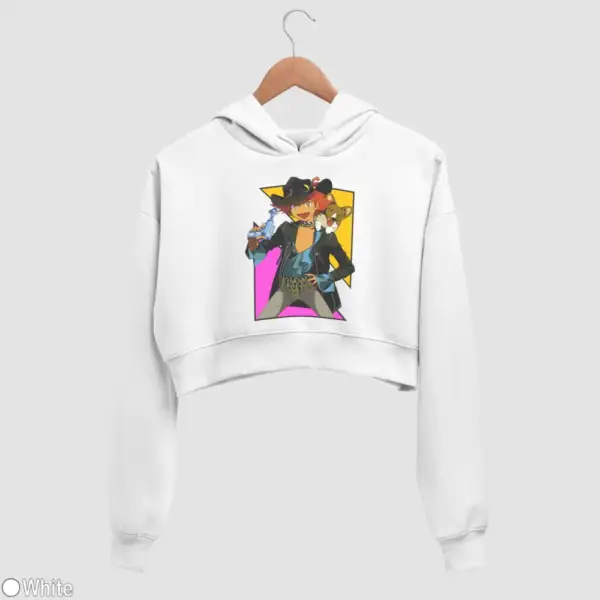 Edward and Ein Women's Crop Hoodie - Image 18