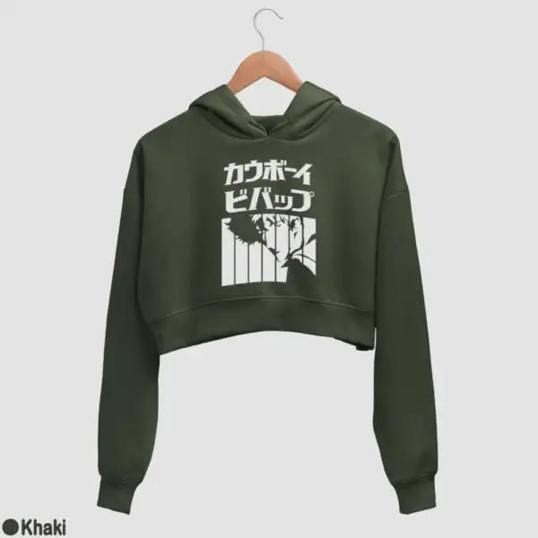 Spike Spiegel Women's Crop Hoodie