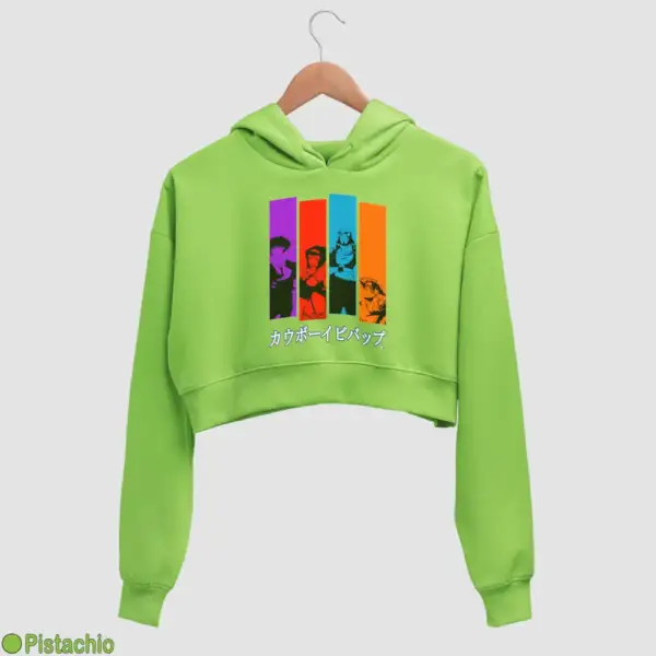 Cowboy Bebop Women's Crop Hoodie - Image 15