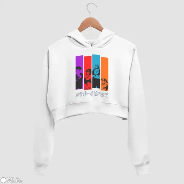 Cowboy Bebop Women's Crop Hoodie