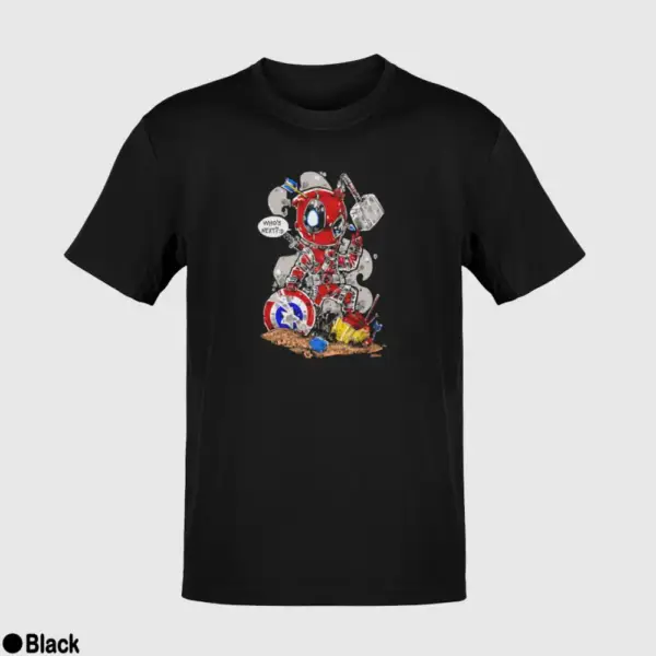 Deadpool Who's Next Men's T-Shirt