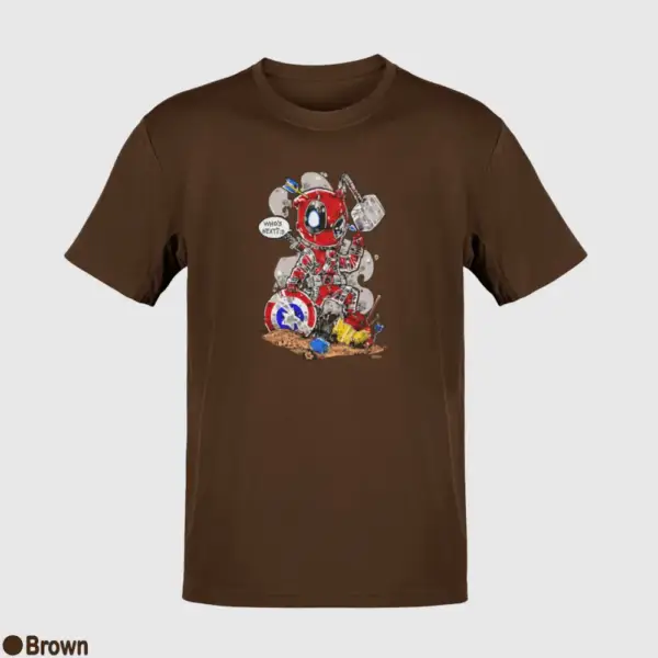 Deadpool Who's Next Men's T-Shirt - Image 3