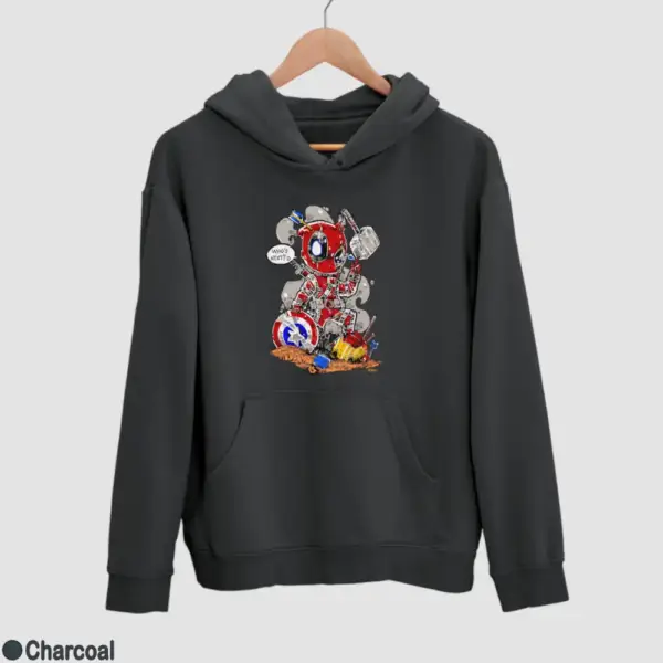 Deadpool Who's Next Men's Hoodie - Image 7