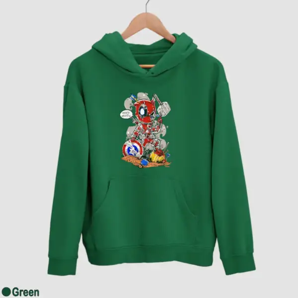 Deadpool Who's Next Men's Hoodie - Image 8