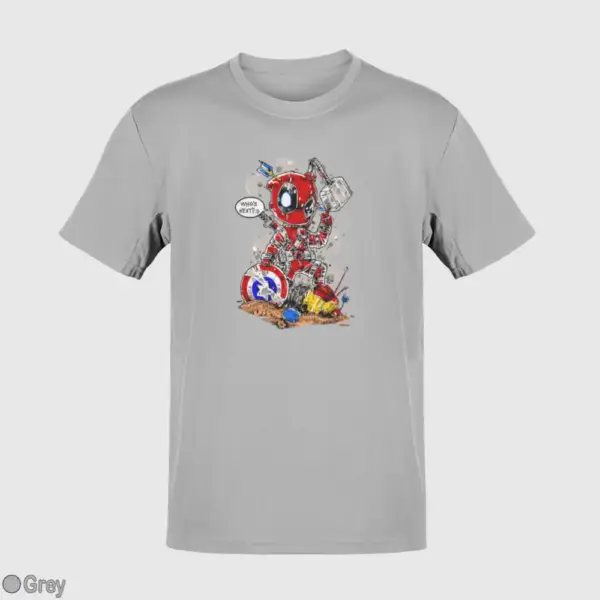 Deadpool Who's Next Men's T-Shirt - Image 8
